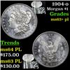 Image 1 : 1904-o Morgan Dollar $1 Grades Select Unc+ PL
