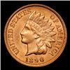 Image 2 : ***Auction Highlight*** 1890 Indian Cent 1c Graded Gem+ Unc RD By USCG (fc)