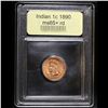 Image 4 : ***Auction Highlight*** 1890 Indian Cent 1c Graded Gem+ Unc RD By USCG (fc)