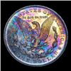 Image 3 : 1878-s Rainbow Toned Morgan Dollar $1 Grades Select+ Unc