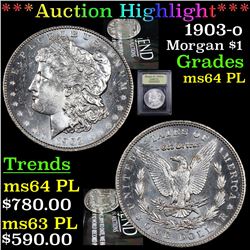 ***Auction Highlight*** 1903-o Morgan Dollar $1 Graded Choice Unc PL By USCG (fc)