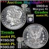 Image 1 : ***Auction Highlight*** 1903-o Morgan Dollar $1 Graded Choice Unc PL By USCG (fc)