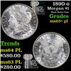Image 1 : 1890-o Morgan Dollar $1 Grades Select Unc+ PL