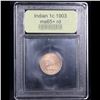 Image 4 : ***Auction Highlight*** 1903 Indian Cent 1c Graded Gem+ Unc RD By USCG (fc)