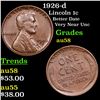 Image 1 : 1926-d Lincoln Cent 1c Grades Choice AU/BU Slider