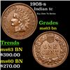 Image 1 : 1908-s Indian Cent 1c Grades Select Unc BN