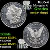 Image 1 : 1885-o Morgan Dollar $1 Grades Select Unc+ DMPL