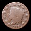 Image 2 : 1824 Coronet Head Large Cent 1c Grades g+