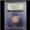 Image 4 : ***Auction Highlight*** 1902 Indian Cent 1c Graded Choice+ Unc RD By USCG (fc)
