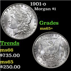 1901-o Morgan Dollar $1 Grades GEM+ Unc