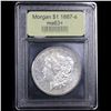 Image 4 : ***Auction Highlight*** 1887-s Morgan Dollar $1 Graded Select+ Unc By USCG (fc)