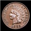 Image 2 : 1886 Ty II Indian Cent 1c Grades Select AU