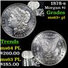Image 1 : 1878-s Morgan Dollar $1 Grades Select Unc+ PL