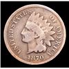 Image 2 : 1870 Indian Cent 1c Grades f+