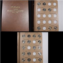 Partial Washington Statehood Commemorative Quarters book 1999-2008 39 coins .