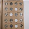 Image 5 : Partial Washington Statehood Commemorative Quarters book 1999-2008 39 coins .