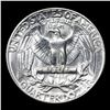 Image 3 : 1952-p Washington Quarter 25c Grades GEM+ Unc
