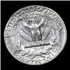 Image 3 : 1963-p Washington Quarter 25c Grades Choice+ Unc