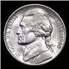 Image 2 : 1940-p Jefferson Nickel 5c Grades Choice Unc+ 5fs
