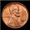 Image 2 : 1942-d Lincoln Cent 1c Grades GEM Unc RB