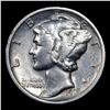 Image 2 : 1919-p Mercury Dime 10c Grades xf+