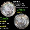 Image 1 : 1882-p Morgan Dollar $1 Grades Choice+ Unc