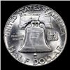 Image 3 : 1948-p Franklin Half Dollar 50c Grades Select Unc+ FBL