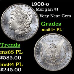 1900-o Morgan Dollar $1 Grades Choice Unc+ PL
