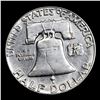 Image 3 : 1950-p Franklin Half Dollar 50c Grades Select Unc