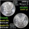 Image 1 : 1898-p Morgan Dollar $1 Grades Choice Unc+ PL