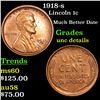 Image 1 : 1918-s Lincoln Cent 1c Grades Unc Details