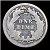 Image 3 : 1876-cc Seated Liberty Dime 10c Grades vg+