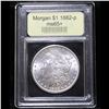 Image 4 : ***Auction Highlight*** 1882-p Morgan Dollar $1 Graded GEM+ Unc By USCG (fc)