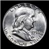 Image 2 : 1954-p Franklin Half Dollar 50c Grades Select+ Unc
