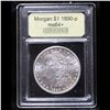 Image 4 : ***Auction Highlight*** 1890-p Morgan Dollar $1 Graded Choice+ Unc By USCG (fc)