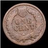 Image 3 : 1868 Indian Cent 1c Grades g+