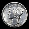 Image 2 : 1928-s Mercury Dime 10c Grades Select AU