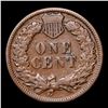 Image 3 : 1885 Indian Cent 1c Grades vf++