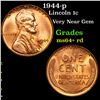 Image 1 : 1944-p Lincoln Cent 1c Grades Choice+ Unc RD