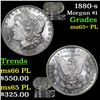 Image 1 : 1880-s Morgan Dollar $1 Grades GEM+ PL