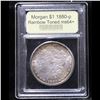 Image 4 : ***Auction Highlight*** 1880-p Rainbow Toned Morgan Dollar $1 Graded Choice+ Unc By USCG (fc)