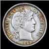 Image 2 : 1892-o Barber Dime 10c Grades xf+