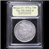 Image 4 : ***Auction Highlight*** 1878-p 7/8tf Top 100 Morgan Dollar $1 Graded Select Unc PL By USCG (fc)