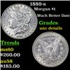 Image 1 : 1889-s Morgan Dollar $1 Grades Unc Details