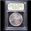 Image 4 : ***Auction Highlight*** 1887-s/s Top 100 Vam 2 Morgan Dollar $1 Graded Select+ Unc By USCG (fc)