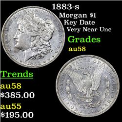 1883-s Morgan Dollar $1 Grades Choice AU/BU Slider