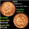 Image 1 : 1902 Indian Cent 1c Grades Select Unc RD