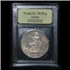 Image 2 : ***Auction Highlight*** 1876-p Trade Dollar $1 Graded Choice Unc By USCG (fc)