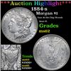 Image 1 : ***Auction Highlight*** 1884-s Morgan Dollar $1 Grades Select Unc (fc)