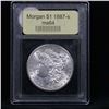 Image 2 : ***Auction Highlight*** 1887-s Morgan Dollar $1 Graded Choice Unc By USCG (fc)